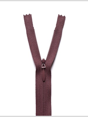 Invisible Zipper 24″ by YKK – 215 Purple Brown Invisible Zipper 24″ by YKK – 215 Purple Brown