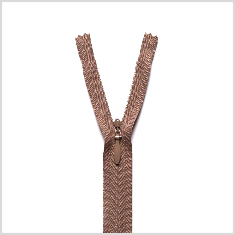 Invisible Zipper 24″ by YKK – 219 Olive Beige Invisible Zipper 24″ by YKK – 219 Olive Beige