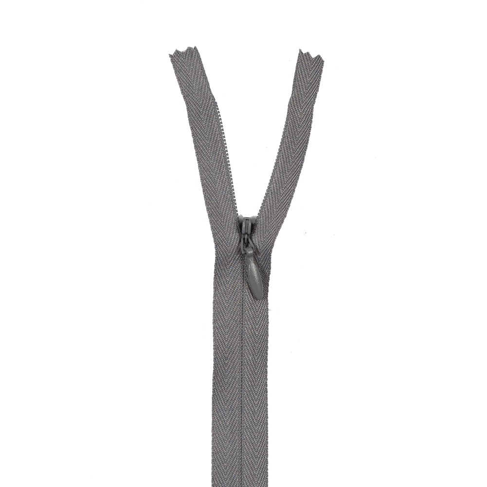 Invisible Zipper 24″ by YKK – 384 Grayhound Invisible Zipper 24″ by YKK – 384 Grayhound
