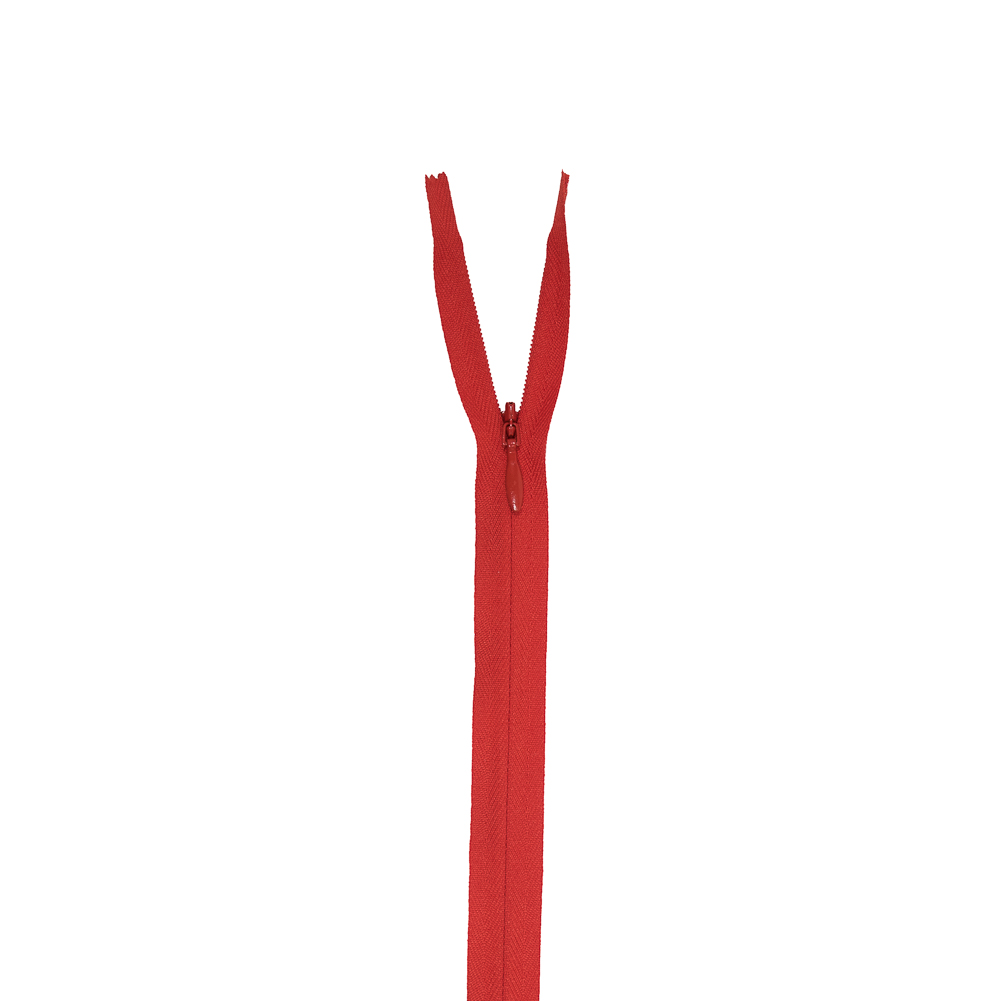 Invisible Zipper 24″ by YKK – 819 Senega Red Invisible Zipper 24″ by YKK – 819 Senega Red