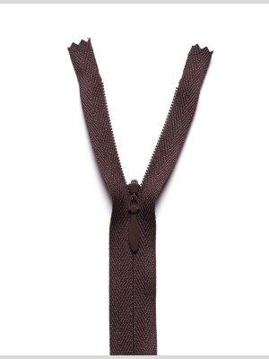 Invisible Zipper 24″ by YKK – 868 Rich Brown Invisible Zipper 24″ by YKK – 868 Rich Brown