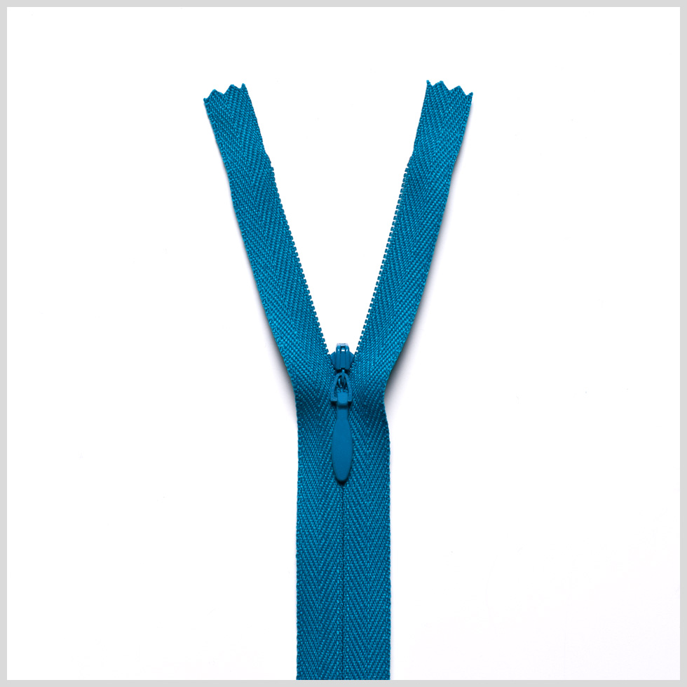 Invisible Zipper 24″ by YKK – 907 Dark Aqua Invisible Zipper 24″ by YKK – 907 Dark Aqua