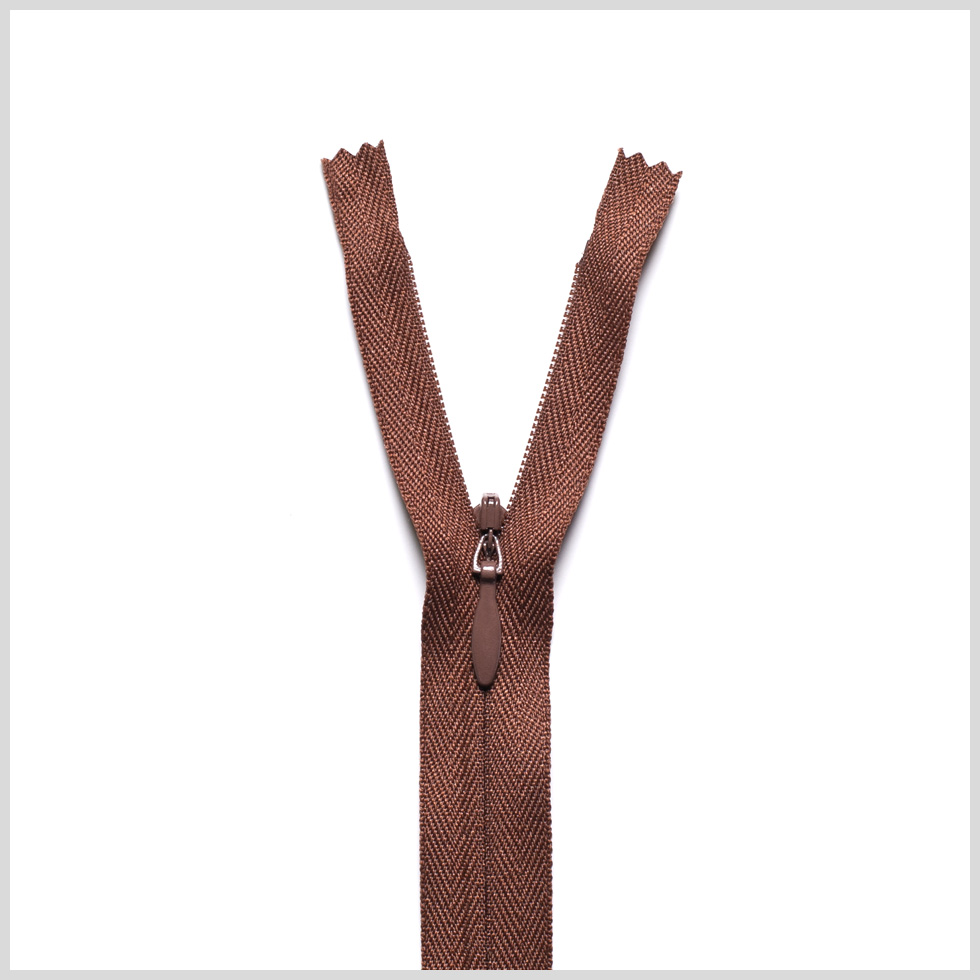 Invisible Zipper 9″ by YKK – 568 Chocolate Invisible Zipper 9″ by YKK – 568 Chocolate