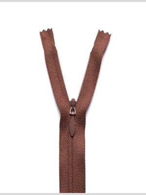 Invisible Zipper 9″ by YKK – 568 Chocolate Invisible Zipper 9″ by YKK – 568 Chocolate