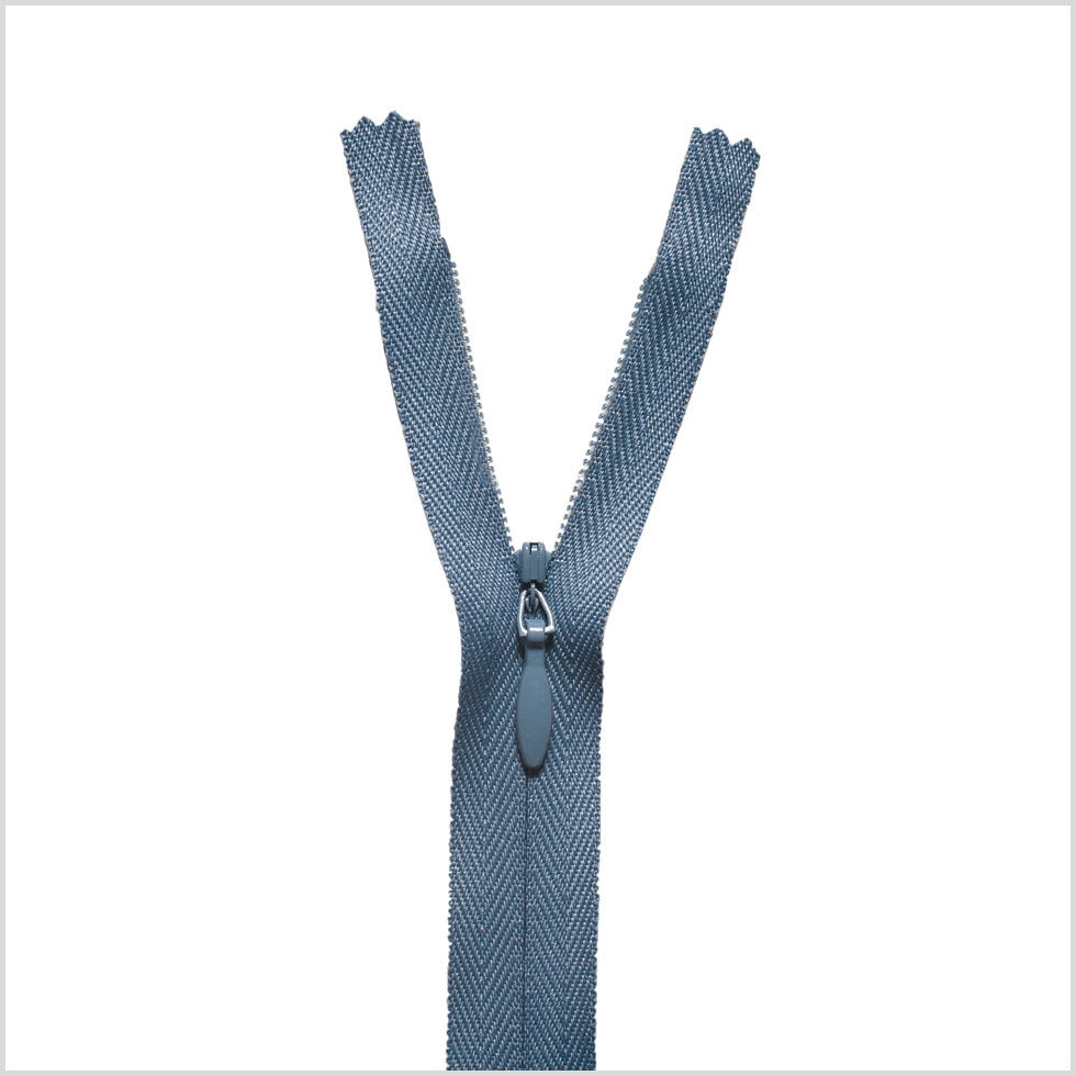 Invisible Zipper 9″ by YKK – 575 China Blue Invisible Zipper 9″ by YKK – 575 China Blue