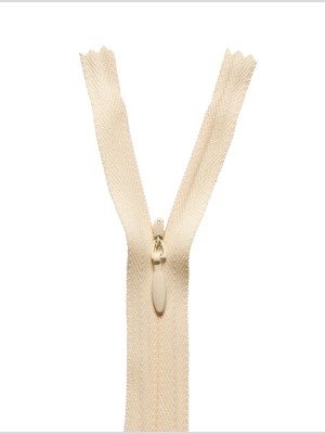 Invisible Zipper 9″ by YKK – 805 Cream Invisible Zipper 9″ by YKK – 805 Cream
