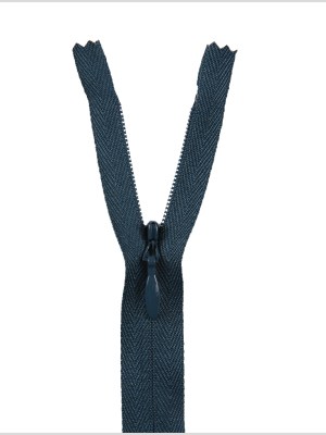 Invisible Zipper 9″ by YKK – 840 Ocean Invisible Zipper 9″ by YKK – 840 Ocean
