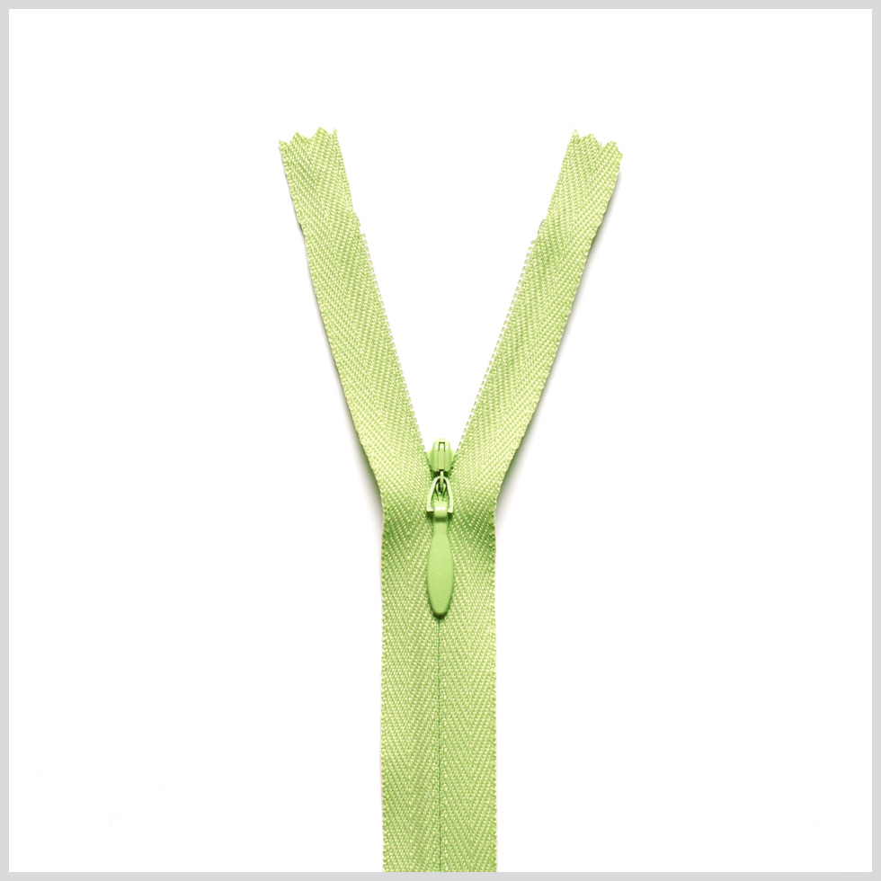 Invisible Zipper 9″ by YKK – 874 Lime Invisible Zipper 9″ by YKK – 874 Lime