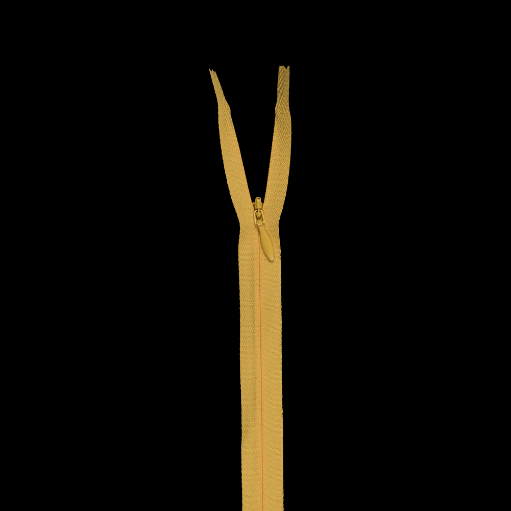 Invisible Zipper 9″ by YKK – 001 Lemon Chrome Invisible Zipper 9″ by YKK – 001 Lemon Chrome