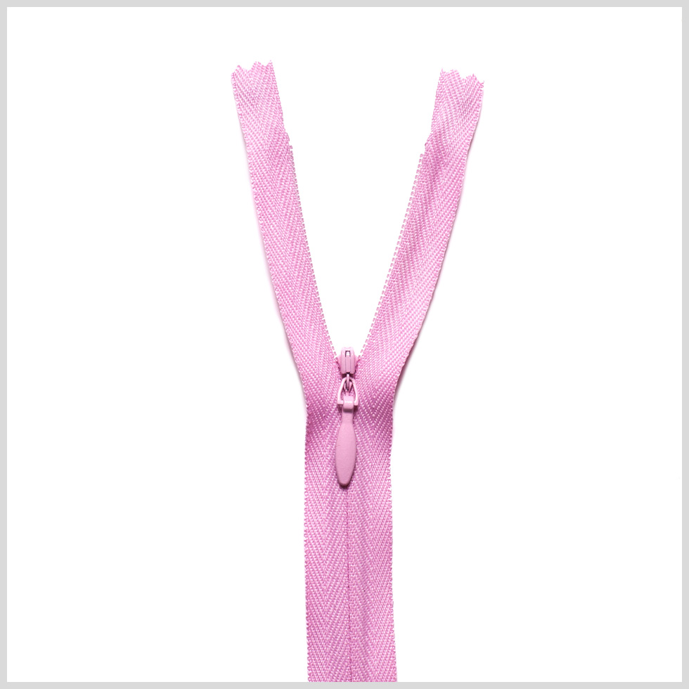 Invisible Zipper 9″ by YKK – 042 Purple Pink Invisible Zipper 9″ by YKK – 042 Purple Pink