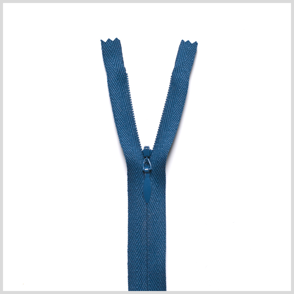 Invisible Zipper 9″ by YKK – 074 Bright Navy Invisible Zipper 9″ by YKK – 074 Bright Navy