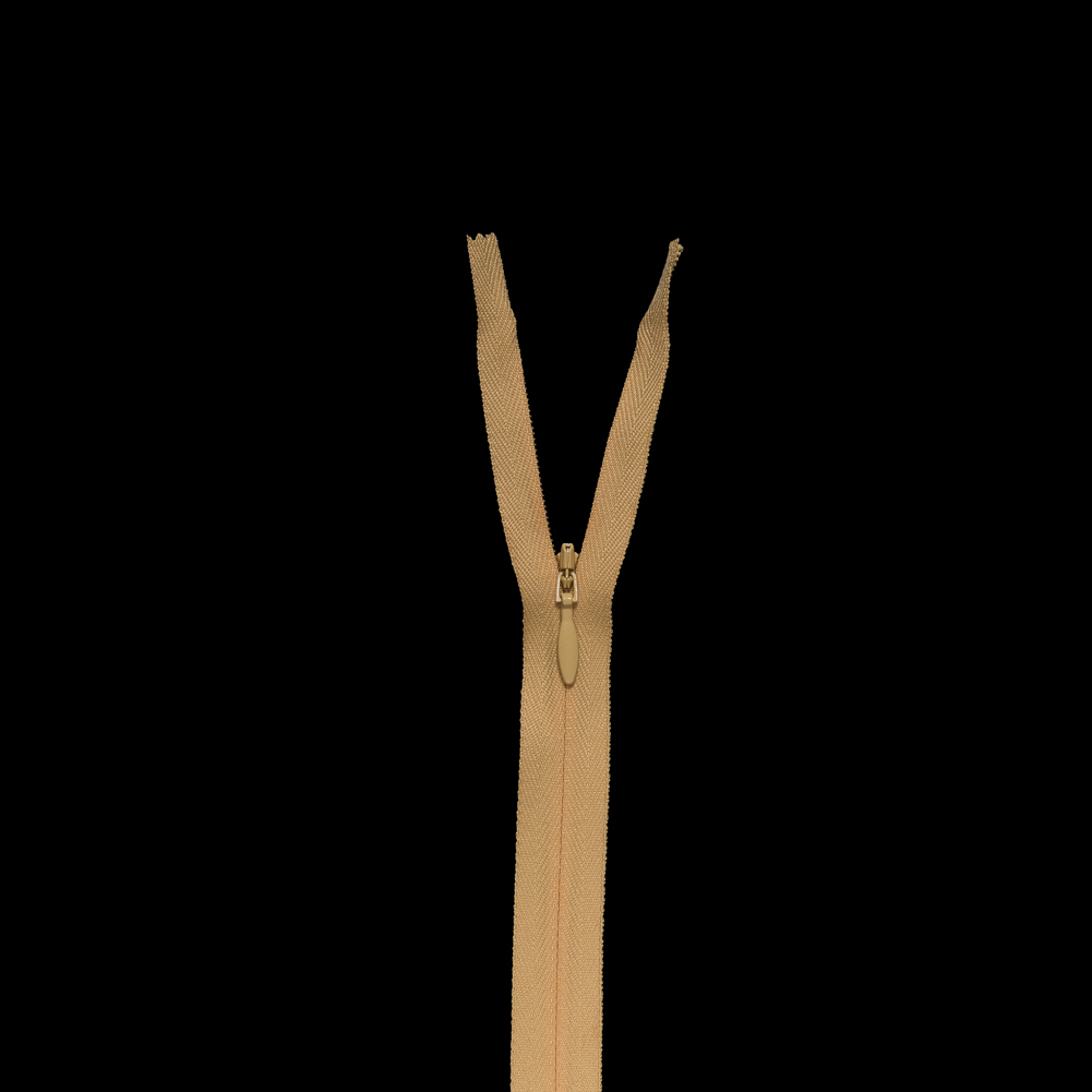 Invisible Zipper 9″ by YKK – 130 Pulp Yellow Invisible Zipper 9″ by YKK – 130 Pulp Yellow