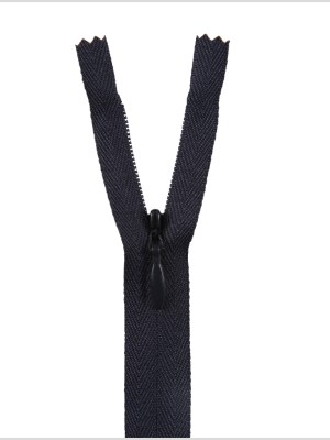 Invisible Zipper 9″ by YKK – 196 Navy Invisible Zipper 9″ by YKK – 196 Navy
