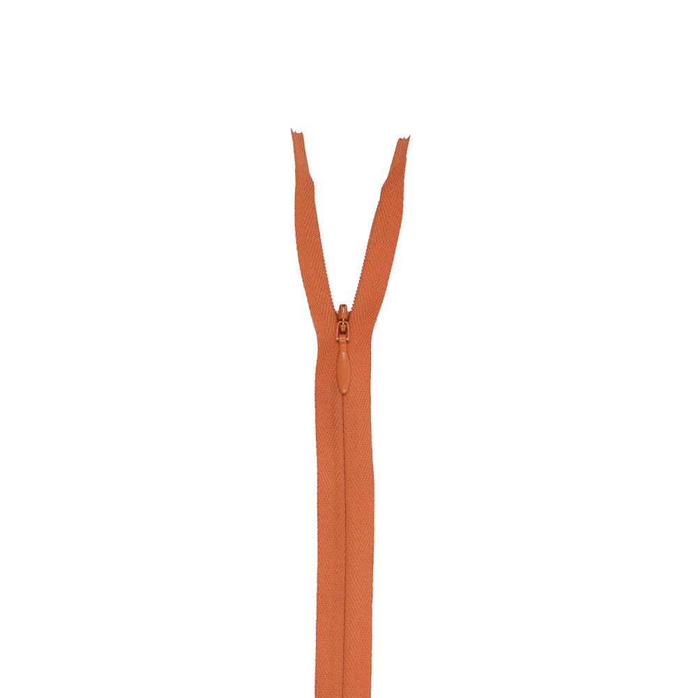 Invisible Zipper 9″ by YKK – 234 Fall Orange Invisible Zipper 9″ by YKK – 234 Fall Orange