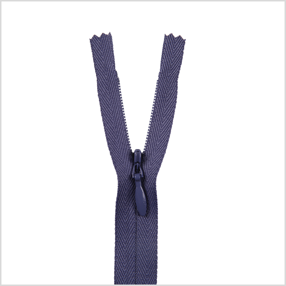 Invisible Zipper 9″ by YKK – 321 Antique Blue Invisible Zipper 9″ by YKK – 321 Antique Blue