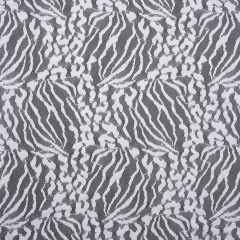Stretch Raschel Lace – White Animal Stripes and Spots Stretch Raschel Lace – White Animal Stripes and Spots
