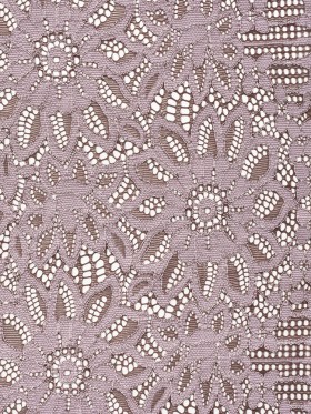 Corded Lace with Finished Scalloped Edges – Flint and Misty Lilac Sunflowers Corded Lace with Finished Scalloped Edges – Flint and Misty Lilac Sunflowers