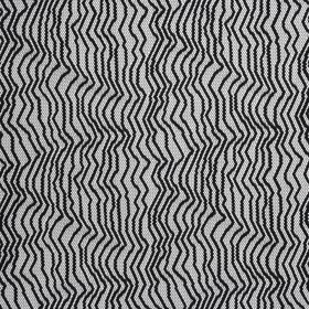 Nylon Raschel Mesh Lace – Black Erratic Zig Zags Nylon Raschel Mesh Lace – Black Erratic Zig Zags