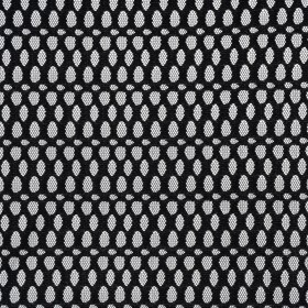 Nylon Raschel Mesh Lace – Black Dotted Stripes Nylon Raschel Mesh Lace – Black Dotted Stripes