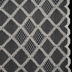 Corded Lace with Little Scalloped Finished Edges – Ivory Diamond Lattice Corded Lace with Little Scalloped Finished Edges – Ivory Diamond Lattice