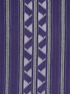 Corded Lace – Violet and Black Geometric Stripes Corded Lace – Violet and Black Geometric Stripes