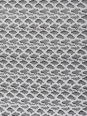 Corded Lace with Finished Eyelash Edges – Ivory Diamond Lattice Corded Lace with Finished Eyelash Edges – Ivory Diamond Lattice