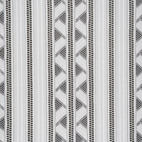 Corded Lace – Ivory Geometric Stripes Corded Lace – Ivory Geometric Stripes