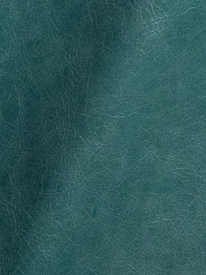 Madeira Italian Teal Aniline Dyed Waxed Top Grain Cow Leather Hide Madeira Italian Teal Aniline Dyed Waxed Top Grain Cow Leather Hide