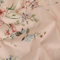 Cotton Voile – Pink Floral Border – La Marche des Fleurs Print – Mood Exclusive Jacques Collection Cotton Voile – Pink Floral Border – La Marche des Fleurs Print – Mood Exclusive Jacques Collection