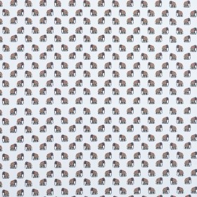 Mood Exclusive Le Cirque Charmant Elephant Printed Cotton Poplin Mood Exclusive Le Cirque Charmant Elephant Printed Cotton Poplin
