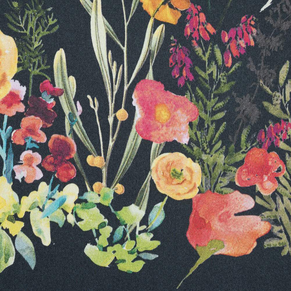 Stretch Cotton Sateen Panel – Midnight Blue Floral Band – Promenade au Pavot Print – Mood Exclusive Jacques Collection Stretch Cotton Sateen Panel – Midnight Blue Floral Band – Promenade au Pavot Print – Mood Exclusive Jacques Collection