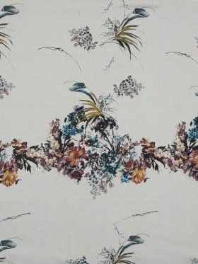 Cotton Voile Panel – Floral Band – Hera’s Offering Print – Mood Exclusive Gaia Collection Cotton Voile Panel – Floral Band – Hera’s Offering Print – Mood Exclusive Gaia Collection