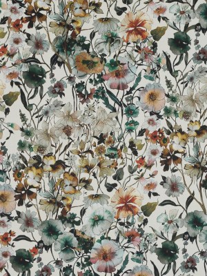 Stretch Cotton Sateen – Ivory Floral – Passing of Adonis Print – Mood Exclusive Gaia Collection Stretch Cotton Sateen – Ivory Floral – Passing of Adonis Print – Mood Exclusive Gaia Collection