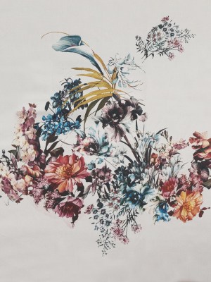 Stretch Cotton Sateen Panel – – Hera’s Offering Print – Mood Exclusive Gaia Collection Stretch Cotton Sateen Panel – – Hera’s Offering Print – Mood Exclusive Gaia Collection