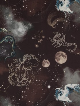 Stretch Cotton Sateen – Burgundy Celestial Birds – Apollo’s Disguise Burgundy Print – Mood Exclusive Gaia Collection Stretch Cotton Sateen – Burgundy Celestial Birds – Apollo’s Disguise Burgundy Print – Mood Exclusive Gaia Collection