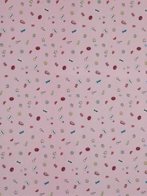 Stretch Cotton Sateen – Pink Pop Icons – Pink Candy and Combat Print – Mood Exclusive Comic Collection Stretch Cotton Sateen – Pink Pop Icons – Pink Candy and Combat Print – Mood Exclusive Comic Collection