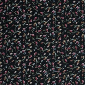 Cotton Voile – Black Floral – Peonies at Midnight Print – Mood Exclusive Botanical Collection Cotton Voile – Black Floral – Peonies at Midnight Print – Mood Exclusive Botanical Collection