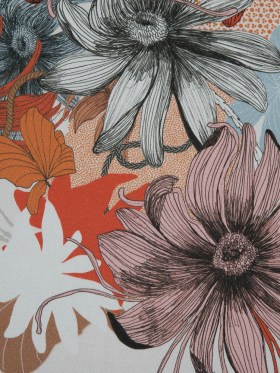 Stretch Cotton Sateen Panel – Pink Floral – Port Havana Print – Mood Exclusive Aloha Collection Stretch Cotton Sateen Panel – Pink Floral – Port Havana Print – Mood Exclusive Aloha Collection