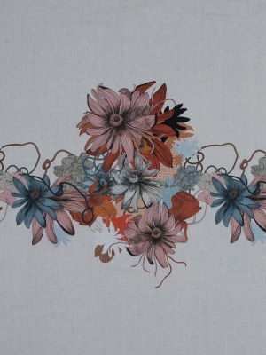 Cotton Voile Panel – Pink Floral – Port Havana Print – Mood Exclusive Aloha Collection Cotton Voile Panel – Pink Floral – Port Havana Print – Mood Exclusive Aloha Collection