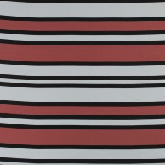 Stretch Cotton Sateen – Coral and White Stripes – Aina Stripe Print – Mood Exclusive Aloha Collection Stretch Cotton Sateen – Coral and White Stripes – Aina Stripe Print – Mood Exclusive Aloha Collection