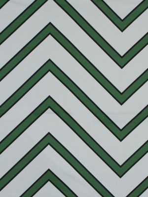 Stretch Cotton Sateen – Green Chevrons – Hele Zig-Zag Print – Mood Exclusive Aloha Collection Stretch Cotton Sateen – Green Chevrons – Hele Zig-Zag Print – Mood Exclusive Aloha Collection