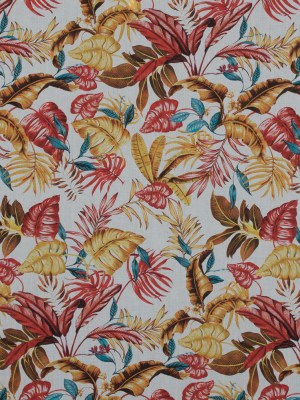 Cotton Voile – Red and Yellow Leaves – Vishnu’s Tenacity Print – Mood Exclusive Surya Collection Cotton Voile – Red and Yellow Leaves – Vishnu’s Tenacity Print – Mood Exclusive Surya Collection