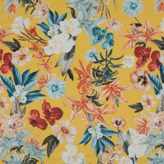 Stretch Cotton Sateen – Yellow Floral – Maharudra Shiva’s Determination Print – Mood Exclusive Surya Collection Stretch Cotton Sateen – Yellow Floral – Maharudra Shiva’s Determination Print – Mood Exclusive Surya Collection