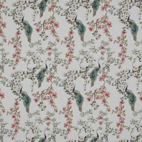 Cotton Voile – White Floral – Dignity of Enlightenment Print – Mood Exclusive Key Largo Collection Cotton Voile – White Floral – Dignity of Enlightenment Print – Mood Exclusive Key Largo Collection