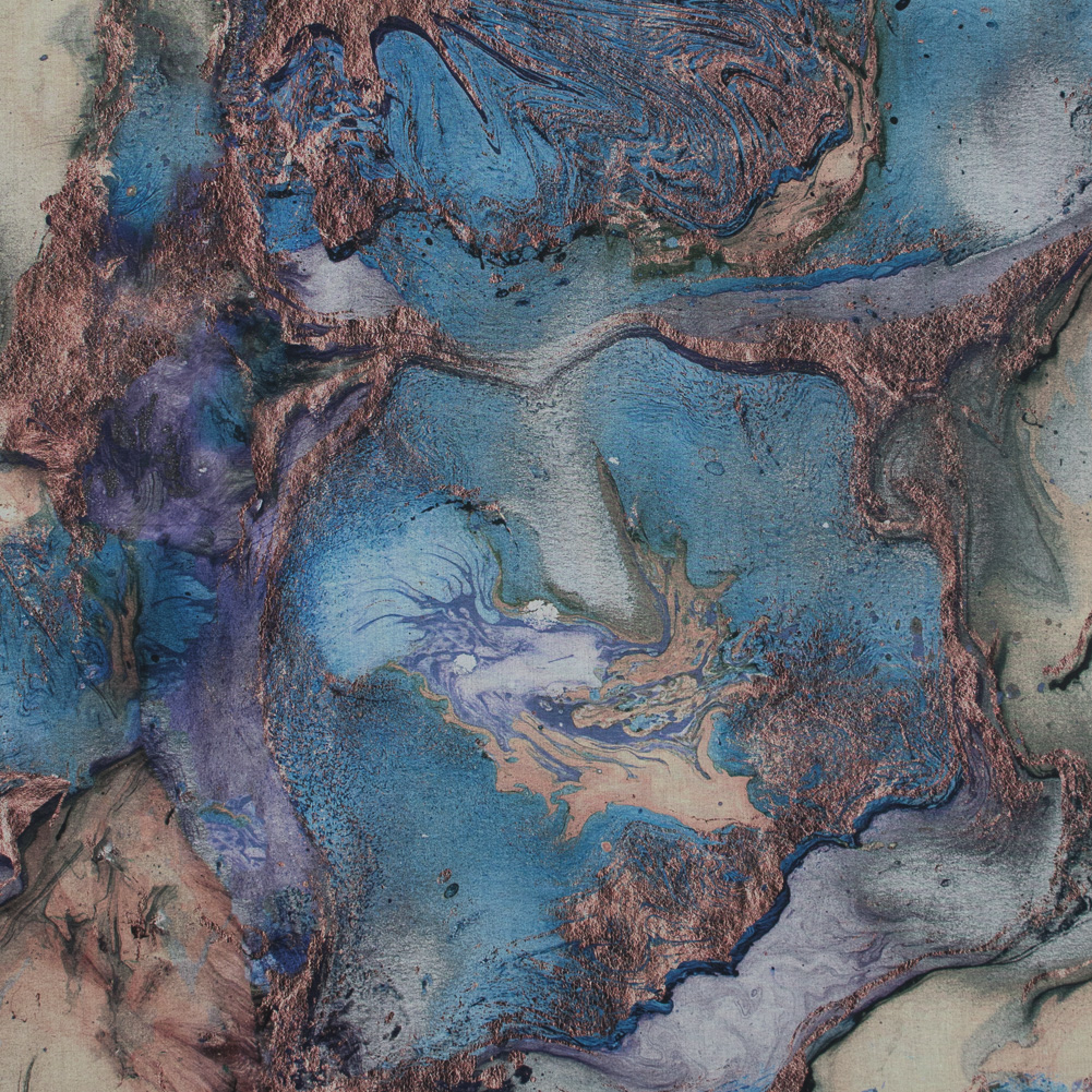 Cotton Voile – Blue Abstract – Balance of Peace Print – Mood Exclusive Key Largo Collection Cotton Voile – Blue Abstract – Balance of Peace Print – Mood Exclusive Key Largo Collection