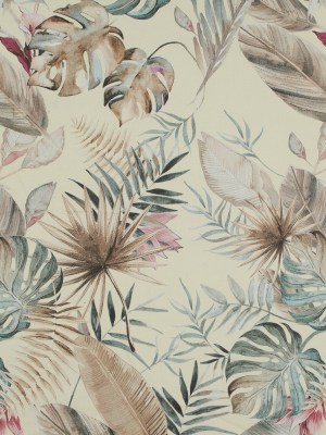 Stretch Cotton Sateen – Yellow Tropical Leaves – Efficacy of Contentment Print – Mood Exclusive Key Largo Collection Stretch Cotton Sateen – Yellow Tropical Leaves – Efficacy of Contentment Print – Mood Exclusive Key Largo Collection