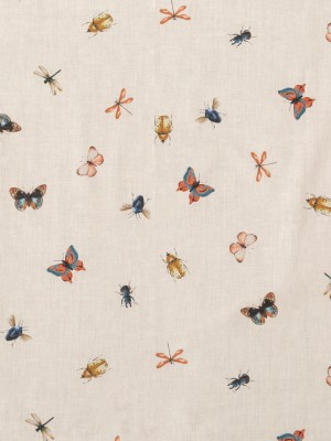Cotton Voile – Cream Insects – Butterfly Effect Print – Mood Exclusive Harvest Collection Cotton Voile – Cream Insects – Butterfly Effect Print – Mood Exclusive Harvest Collection