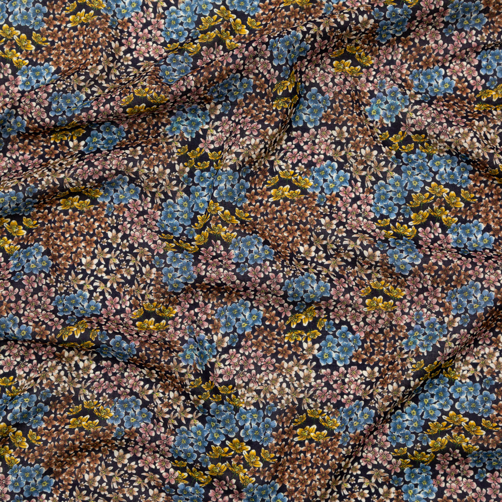 Cotton Voile – Indigo Floral – Floral Symphonies Print – Mood Exclusive St. Tropez Collection Cotton Voile – Indigo Floral – Floral Symphonies Print – Mood Exclusive St. Tropez Collection