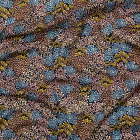 Cotton Voile – Indigo Floral – Floral Symphonies Print – Mood Exclusive St. Tropez Collection Cotton Voile – Indigo Floral – Floral Symphonies Print – Mood Exclusive St. Tropez Collection