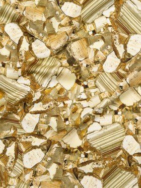 Stretch Cotton Sateen – Gold Rock Fragments – Conversation in Fragments Print – Mood Exclusive Kenko Collection Stretch Cotton Sateen – Gold Rock Fragments – Conversation in Fragments Print – Mood Exclusive Kenko Collection